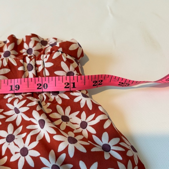 Madewell Women Paperbag Button-Front Mini Skirt in Falling Daisies Size XL - Picture 7 of 10